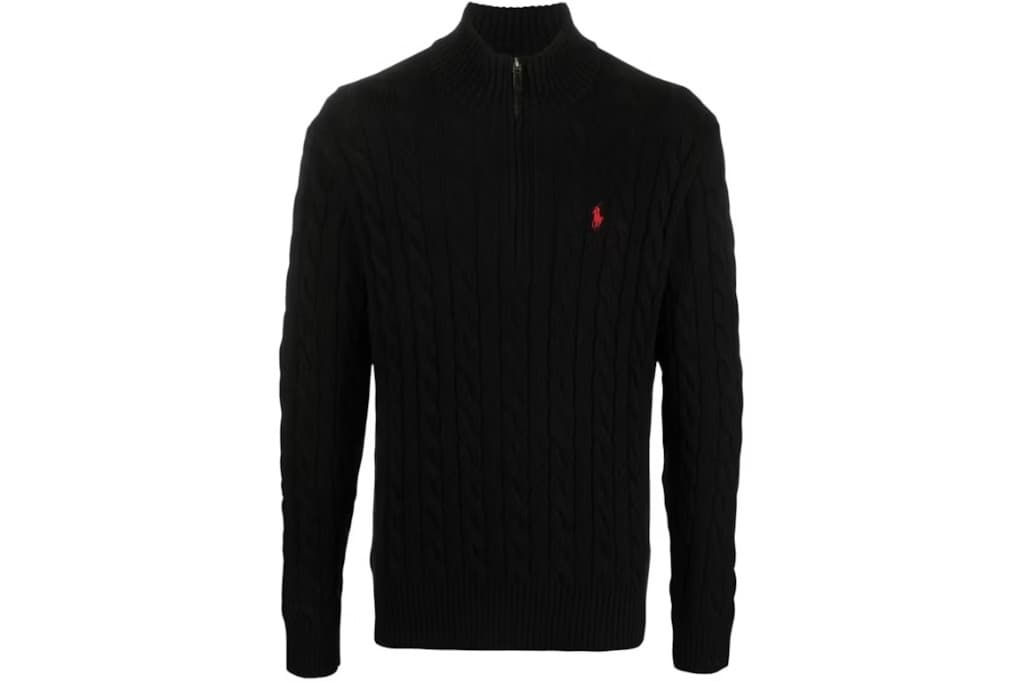 Polo Cable Quarter-Zip